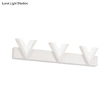 Modern V-Shaped Led Vanity Light: Acrylic Bathroom Mirror Lamp (2/3-Light Warm/White)