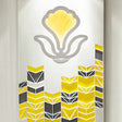 Modern White Led Wall Sconce: Floral Acrylic Light For Childs Bedroom