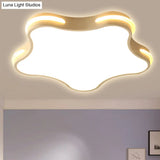 Modern White Star Led Ceiling Lamp For Boys’ Bedroom