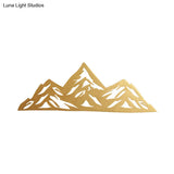 Modern Wood Mountain Wall Lamp For Childs Bedroom - Creative & Energy Saving