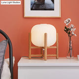 Modernist White Glass Lantern Task Lamp For Dining Room And Reading - 1 Bulb