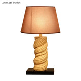 Monica - White/Brown Table Lamp