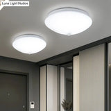 Motion - Sensing Cap Shape Led Flush Ceiling Light For Hallway