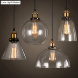 Nautical Glass Pendulum Pendant Light For Dining Room Suspension