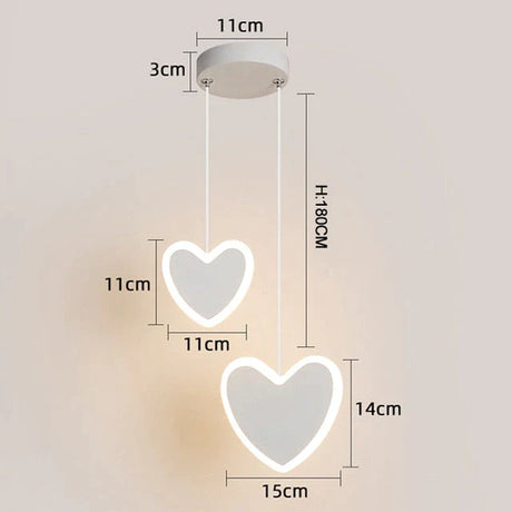 New Arrival Pendant Lights Modern Led Lamp For Bedside Dining Room Bar White Or Black Color Fixtures