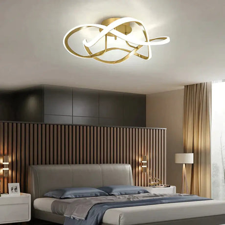 New Light Luxury Bedroom Lamp Room Ceiling Lamp Ceiling