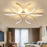 New Modern Led Ceiling Light For Living Room Bedroom White Color Dimmable With Remote Lighting Lamp