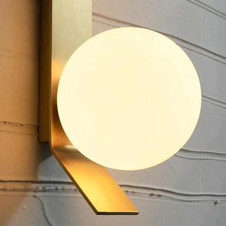 New Nordic Luxury Ball Copper Wall Lamp Lamps
