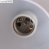 Nordic Adjustable Semi Flush Ceiling Light Fixture - Black/Gray/White/Pink/Green Orbit Design