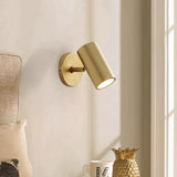 Nordic Bedside Creative Copper Wall Lamp Simple Style Reading Living Room Decoration Lamps