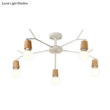 Nordic Branch Chandelier - Stylish Metal Pendant Light For Living Room