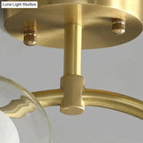 Nordic Corridor Balcony Copper Ceiling Lamp