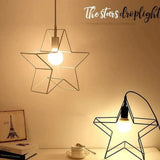 Nordic Creative Lovely Star Chandelier Ceiling