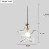 Nordic Creative Lovely Star Chandelier Ceiling
