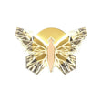 Nordic Creative Luxury Butterfly Wall Lamp For Bedroom Living Room Lighting Gold / Warm White