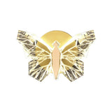 Nordic Creative Luxury Butterfly Wall Lamp For Bedroom Living Room Lighting Gold / Warm White