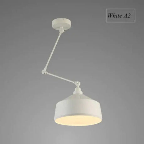 Nordic Diy Personality Pendant Lights Folding Iron Lamp Hanging Bedroom Study Bar Restaurant