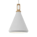 Nordic Hanging Pendant Light With Cone/Barn Metal Shade For Dining Room - 9.5’’/14’’ Wide