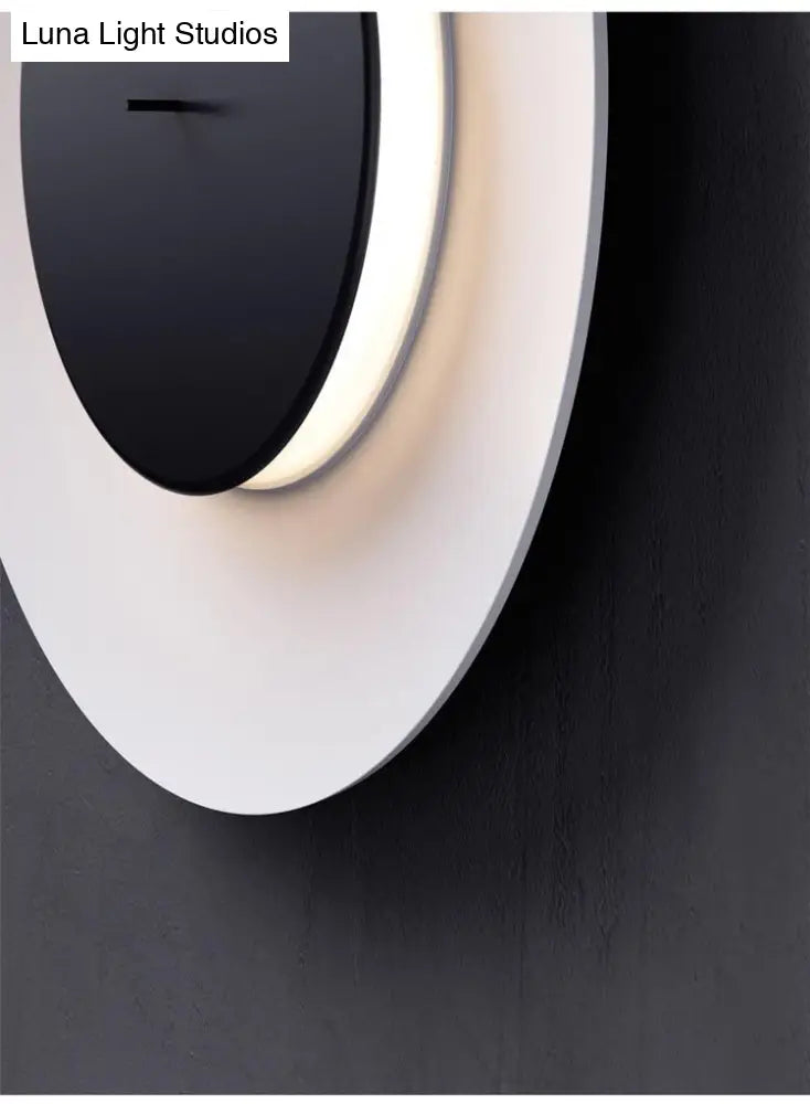 Nordic Led Acrylic Flush Mount Ceiling Light - Stylish Close-To-Ceiling Lighting Fixture