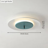 Nordic Led Acrylic Flush Mount Ceiling Light - Stylish Close-To-Ceiling Lighting Fixture