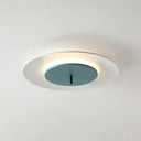 Nordic Led Acrylic Flush Mount Ceiling Light - Stylish Close-To-Ceiling Lighting Fixture Green / 14