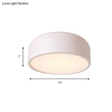 Nordic Led Ceiling Light For Kid’s Bedroom With Acrylic Dome Shade