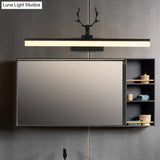Nordic Light Rectangular Vanity Wall - Extravagant Style Metal Frame