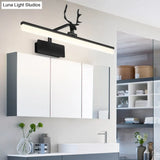 Nordic Light Rectangular Vanity Wall - Extravagant Style Metal Frame