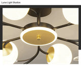 Nordic Living Room Lamp Simple Modern Atmosphere Luxury Ceiling Lamp Ceiling