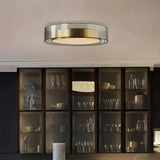 Nordic Living Room Special Light Luxury Lamp 50cm iron tricolor Ceiling