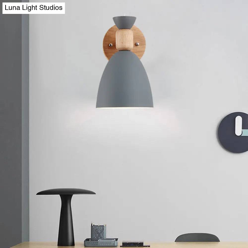 Nordic Metal Wall Lamp With Rotating Head - Ideal For Small Spaces