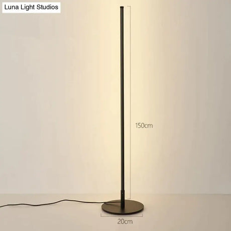 Nordic Minimalism Led Floor Lamp Bedroom Bedside Decoration Home Light Indoor Lighting Standing