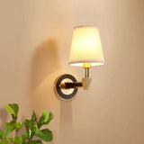 Nordic Minimalist Bedroom Bedside Full Copper Wall Lamp Lamps