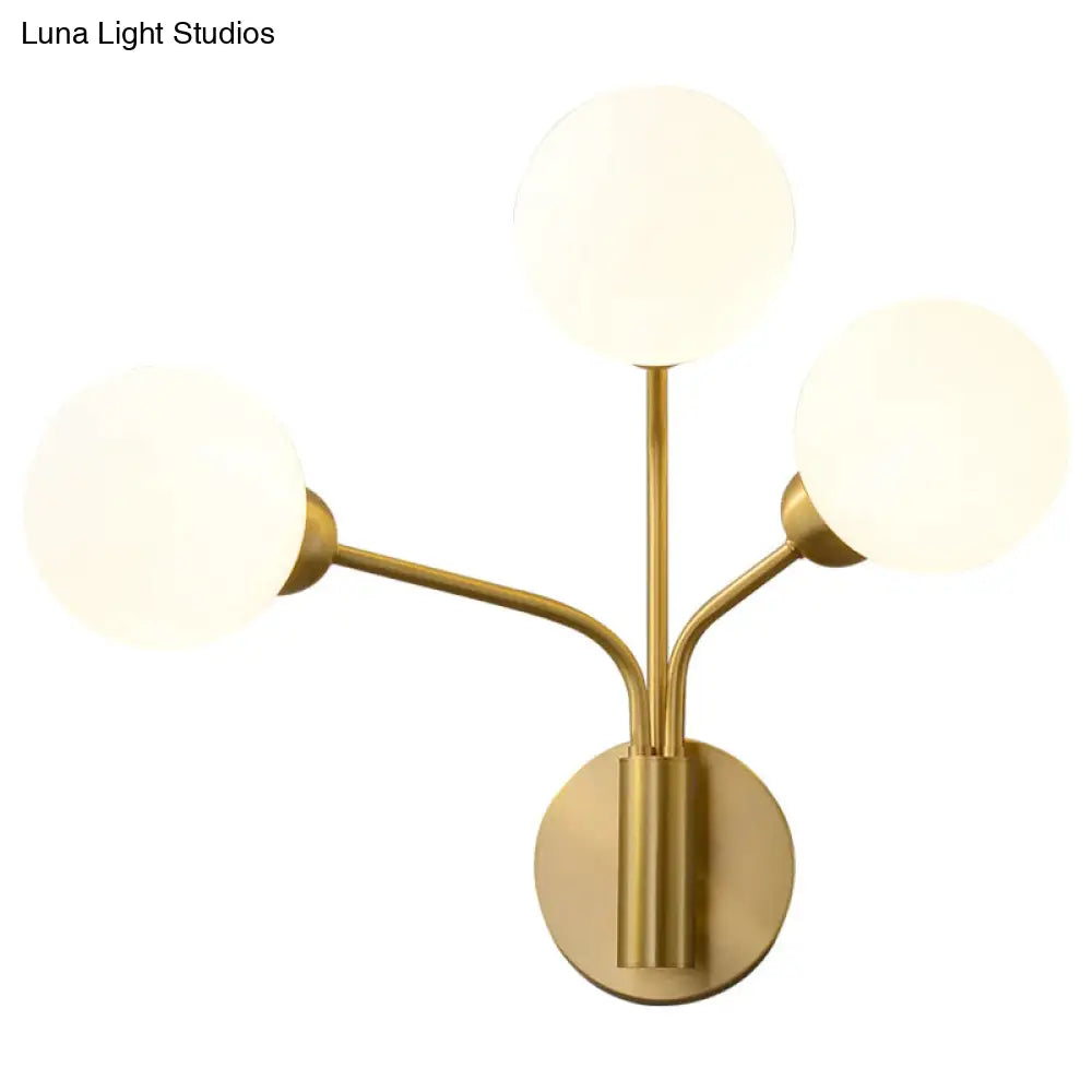 Nordic Minimalist Bedroom Bedside Light Corridor Aisle Full Copper Wall Lamp Copper Wall Lamps