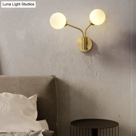 Nordic Minimalist Bedroom Bedside Light Corridor Aisle Full Copper Wall Lamp Copper Wall Lamps