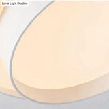 Nordic Modern Round White Ceiling Lamp
