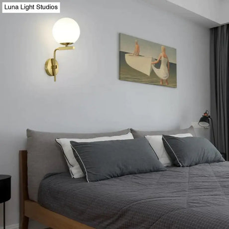 Nordic Simple Living Room Background Wall Lamp Room Copper Wall Lamp Single Copper Wall Lamps