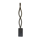 Nordic Simplicity Twist Shape Wall Mount Light Fixture For Living Room And Bedroom Black / White