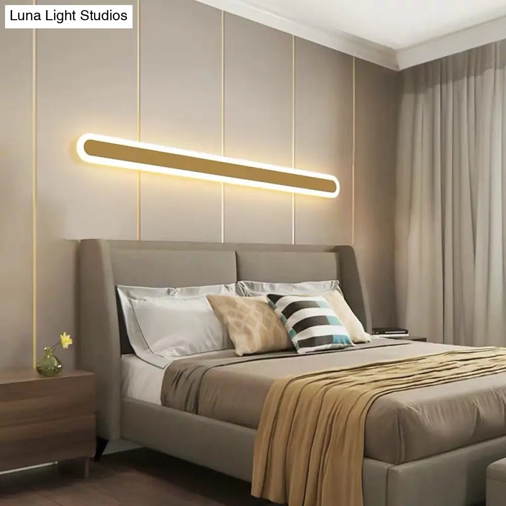 Nordic Style Acrylic Bar Led Wall Sconce For Corridor Lighting