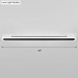 Nordic Style Acrylic Bar Led Wall Sconce For Corridor Lighting