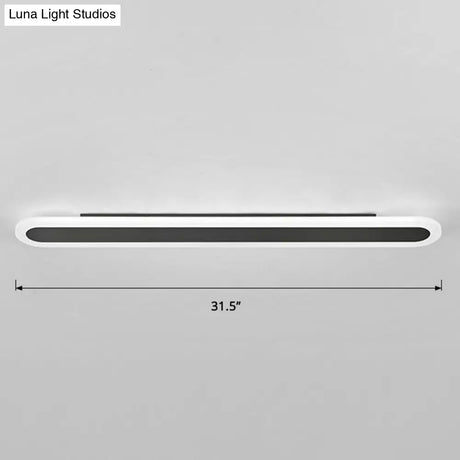 Nordic Style Acrylic Bar Led Wall Sconce For Corridor Lighting