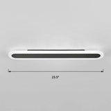 Nordic Style Acrylic Bar Led Wall Sconce For Corridor Lighting
