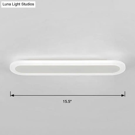 Nordic Style Acrylic Bar Led Wall Sconce For Corridor Lighting