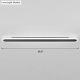 Nordic Style Acrylic Bar Led Wall Sconce For Corridor Lighting