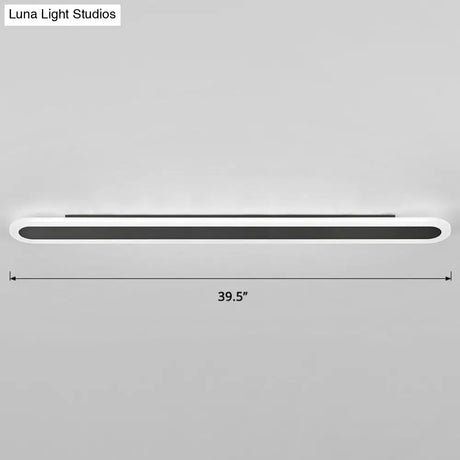 Nordic Style Acrylic Bar Led Wall Sconce For Corridor Lighting