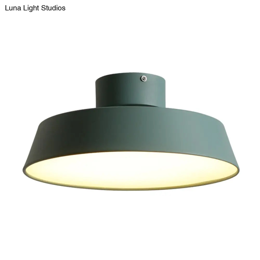 Nordic Style Acrylic Led Ceiling Light Fixture - Circle Design