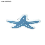 Nordic Style Acrylic Starfish Ceiling Mount Light - Ideal For Boys & Girls Bedrooms
