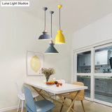 Nordic Style Aluminum Pendant Lamp With Hanging Shade Ideal For Porch Lighting
