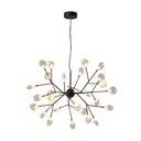 Nordic Style Firefly Led Glass Suspension Chandelier Light For Living Room 27 / Black