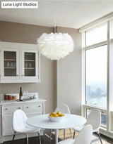 Nordic Style Heart Ceiling Light - White Metal Pendant Lamp For Bedrooms